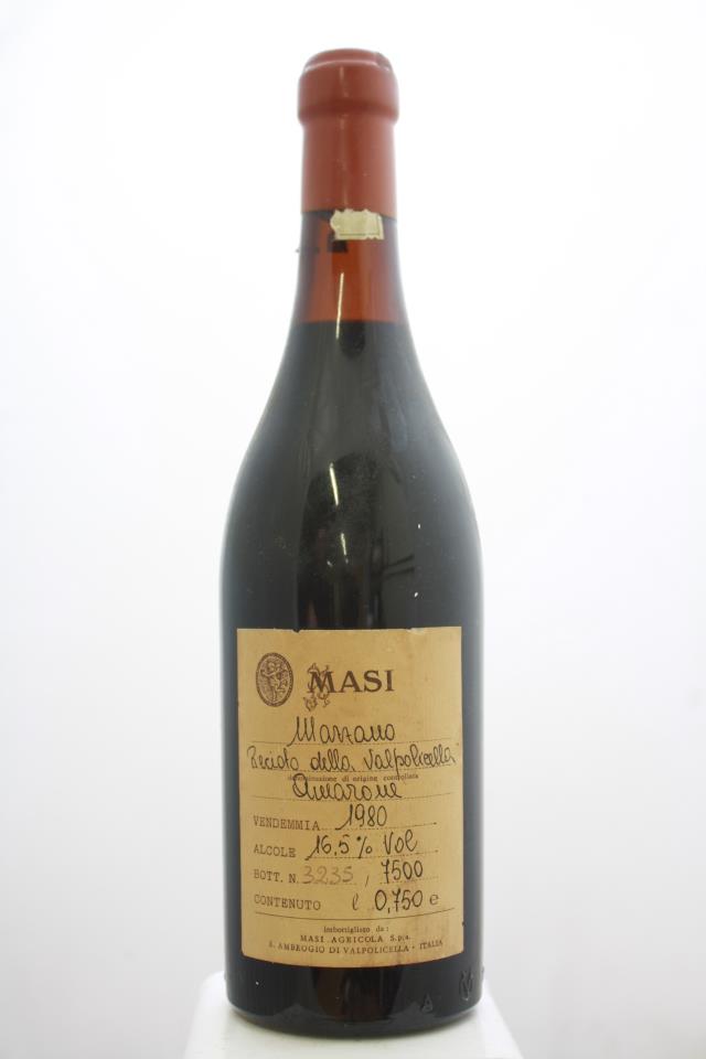 Masi Amarone Recioto della Volpolicella Mazzano 1980