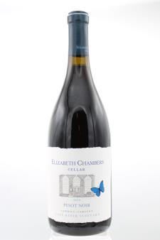 Elizabeth Chambers Cellar Pinot Noir Lazy River Vineyard 2012