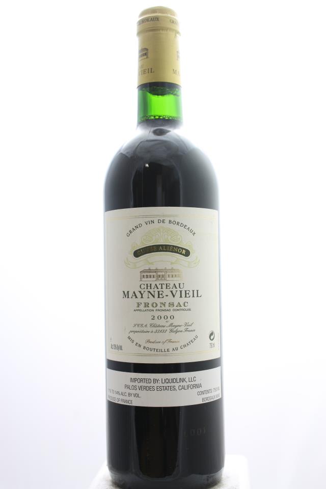 Mayne-Vieil Cuvée Aliénor 2000