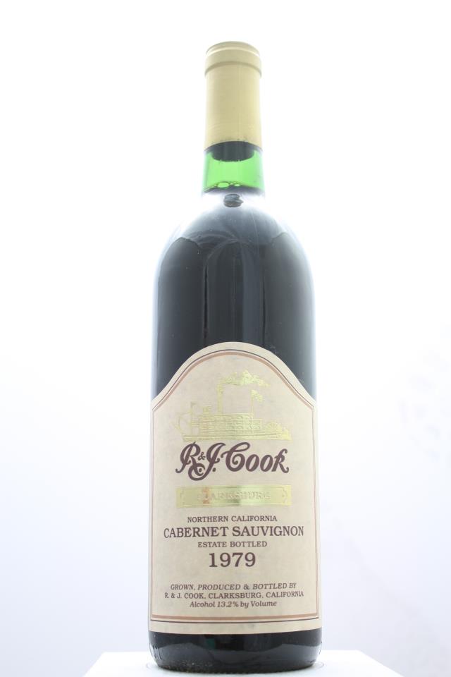 R&J Cook Cabernet Sauvignon Estate 1979