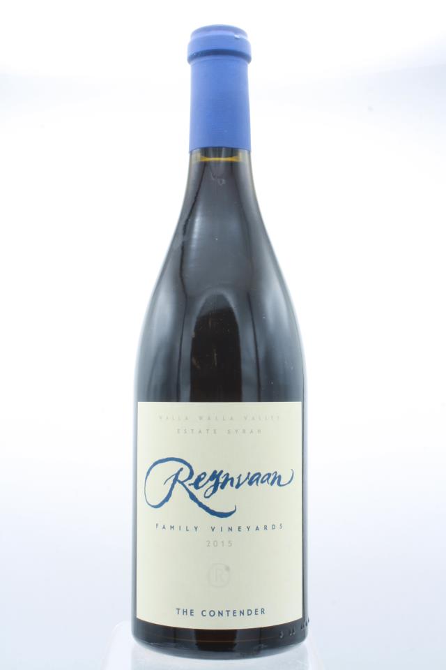 Reynvaan Family Vineyards Syrah The Contender In The Rocks Vineyard 2015