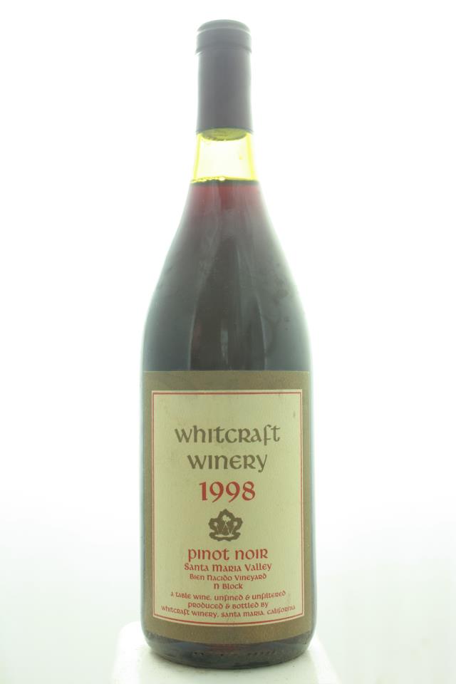 Whitcraft Pinot Noir N Block Bien Nacido Vineyard 1998