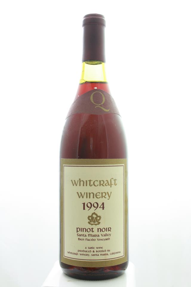 Whitcraft Pinot Noir Bien Nacido Vineyard 1994