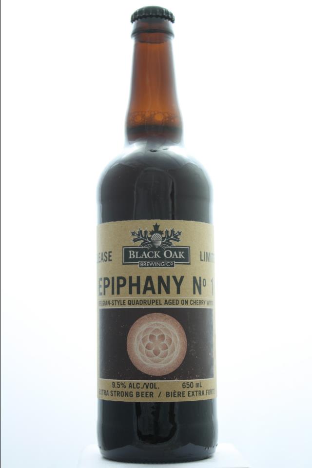 Black Oak Brewing Co. Epiphany No. 1 Belgian-Style Quadrupel Aged on Cherry Wood 2014