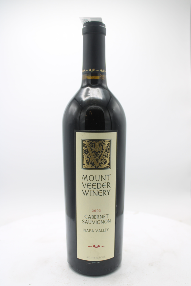 Mount Veeder Cabernet Sauvignon Napa Valley 2003