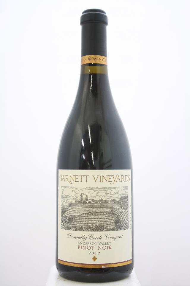 Barnett Vineyards Pinot Noir Donnelly Creek Vineyard 2012