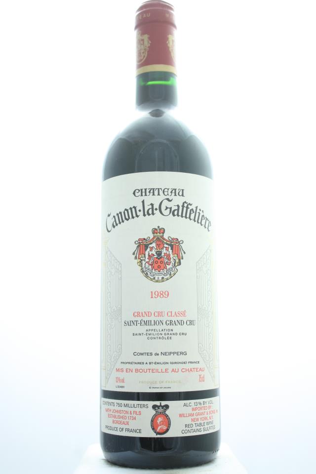 Canon La Gaffelière 1989