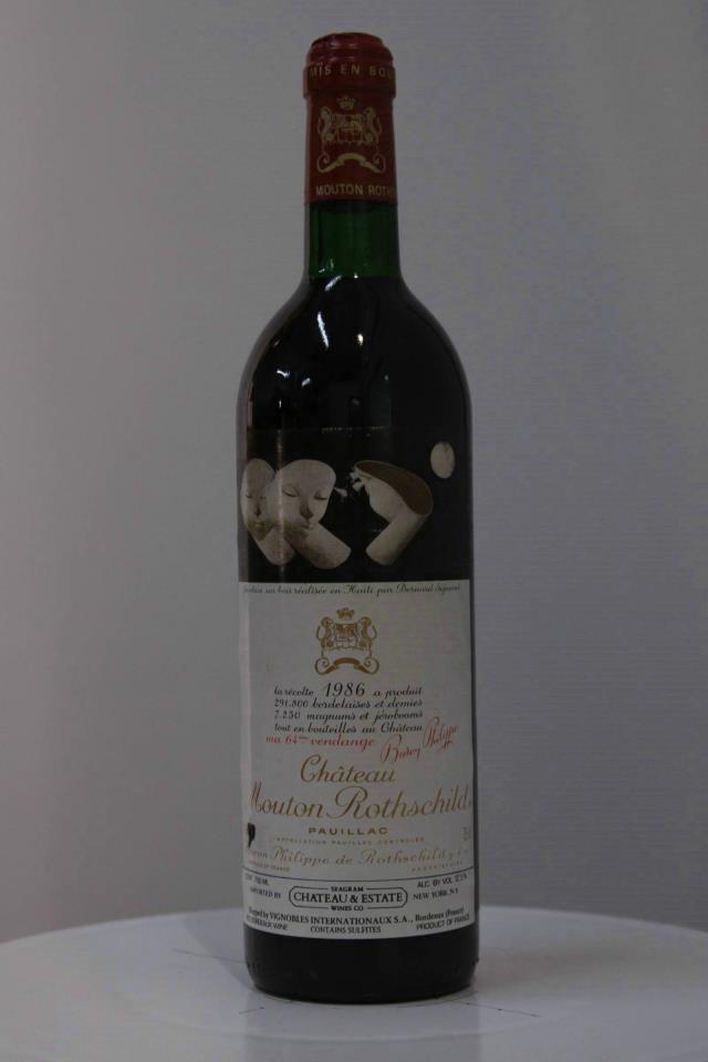 Mouton Rothschild 1986