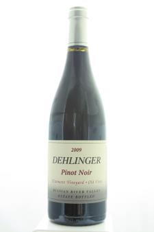 Dehlinger Pinot Noir Estate Altamont Vineyard Old Vines 2009