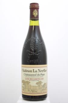 La Nerthe Châteauneuf-du-Pape Cuvée des Cadettes 1989