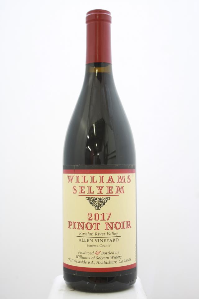 Williams Selyem Pinot Noir Allen Vineyard 2017