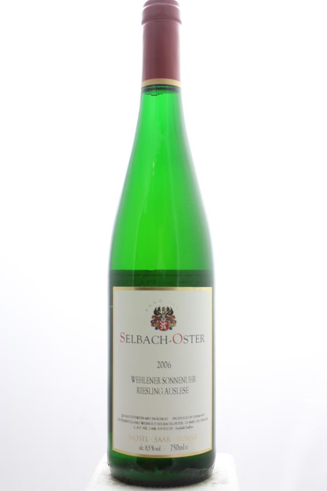 Selbach-Oster Wehlener Sonnenuhr Riesling Auslese #12 2006
