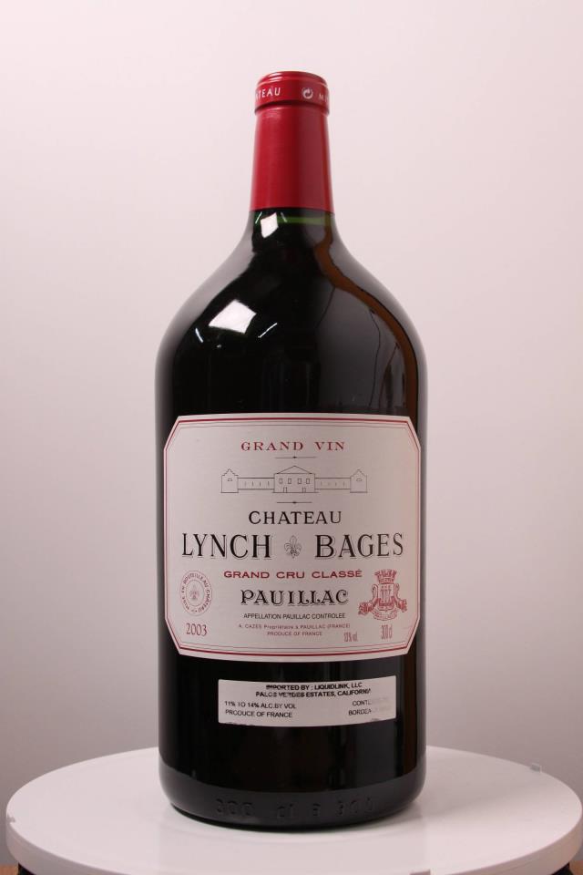 Lynch-Bages 2003