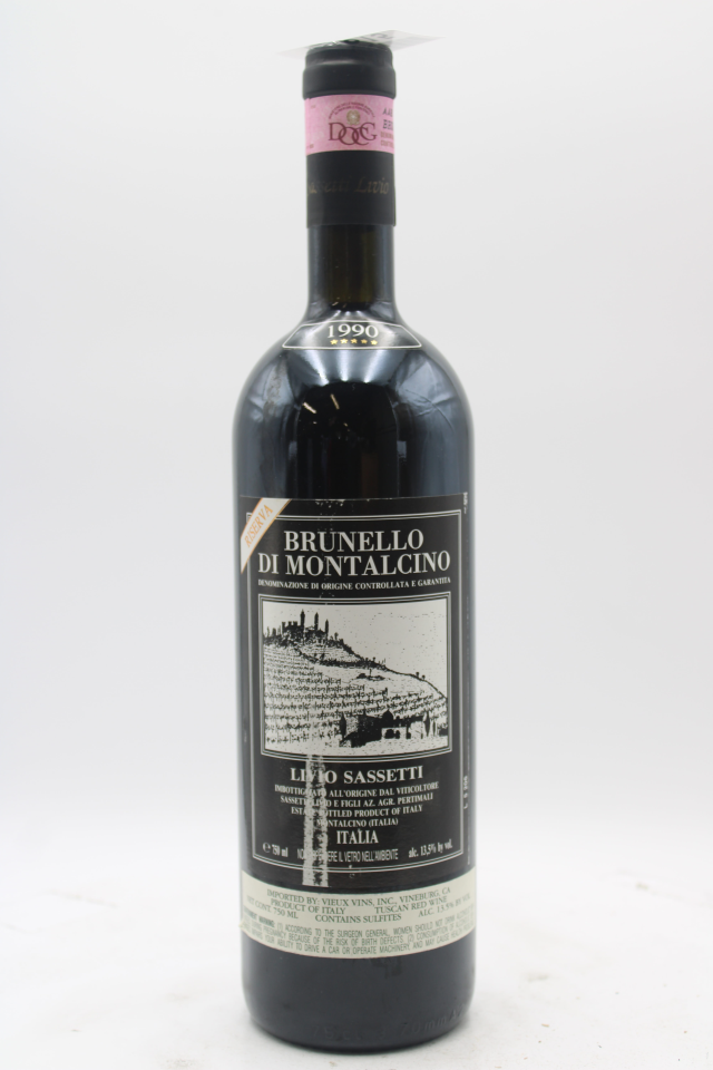 Livio Sassetti Brunello di Montalcino Riserva 1990