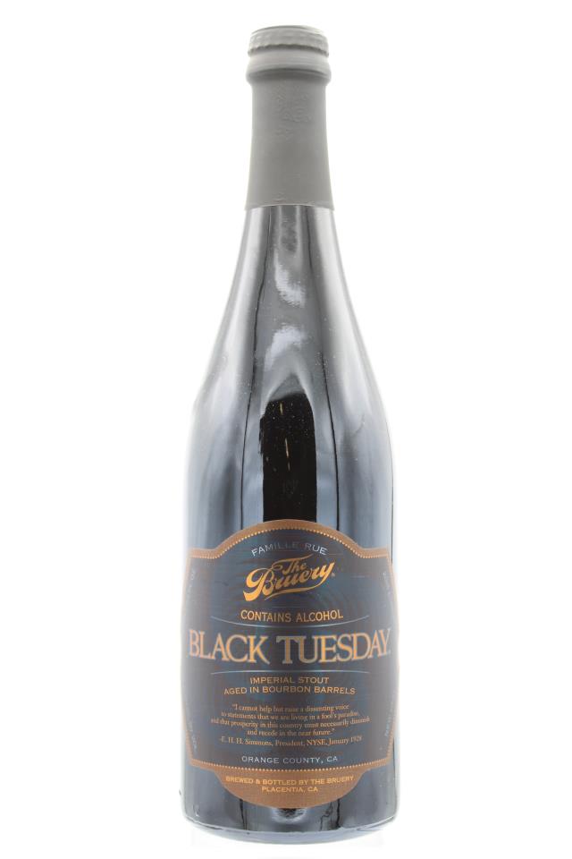 The Bruery Black Tuesday Imperial Stout Aged in Bourbon Barrels 2016