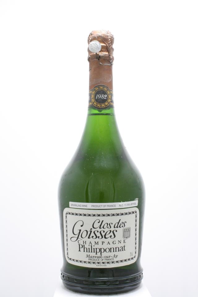 Philipponnat Clos de Goisses Brut 1982