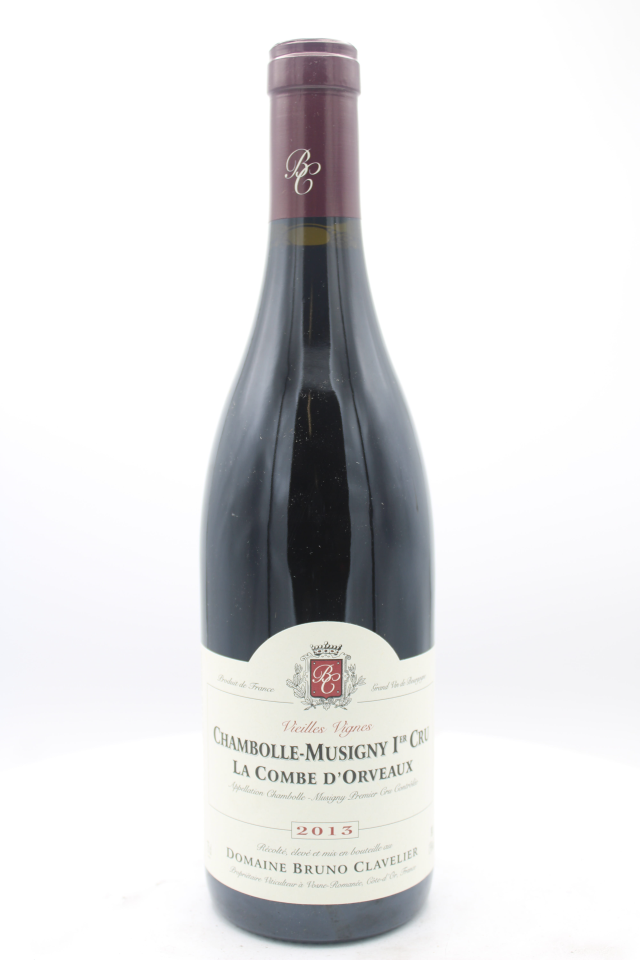 Bruno Clavelier Chambolle-Musigny La Combe d'Orveau Vieilles Vignes 2013