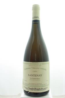 Vincent Girardin Santenay Le Saint-Jean 1995