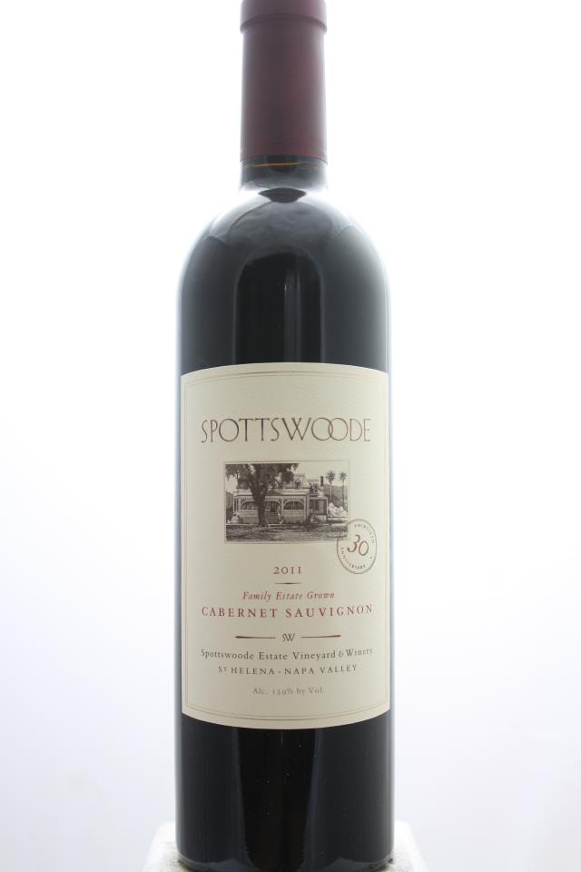 Spottswoode Cabernet Sauvignon Estate 2011