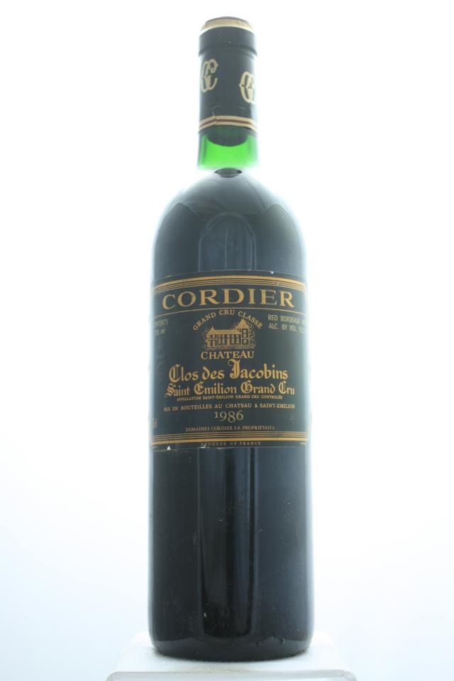 Clos des Jacobins 1986