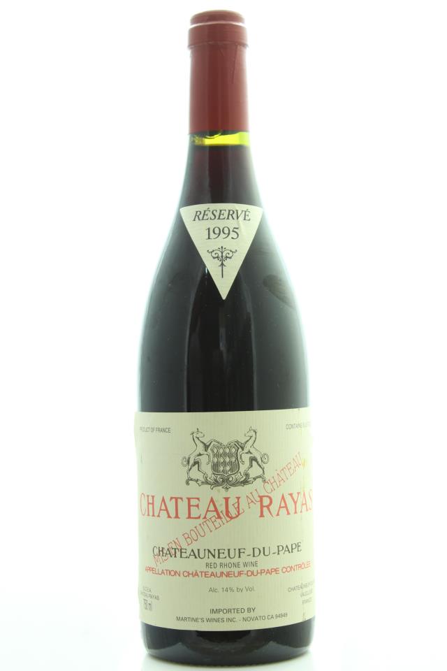 Château Rayas Châteauneuf-du-Pape Réservé 1995