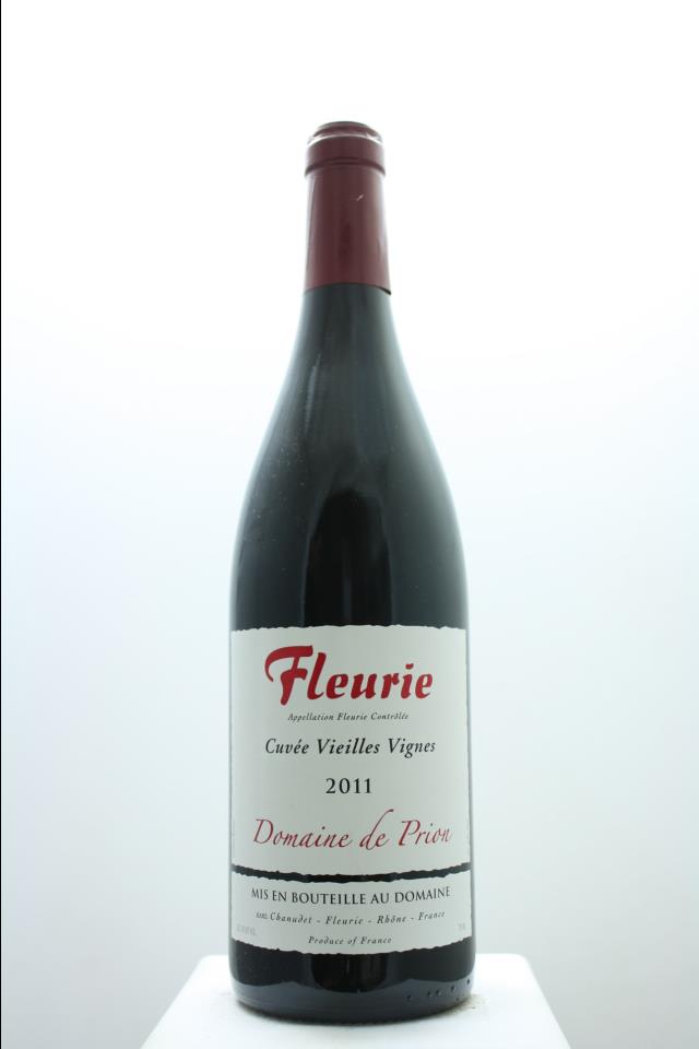 Domaine de Prion Fleurie Cuvée Vieilles Vignes 2011
