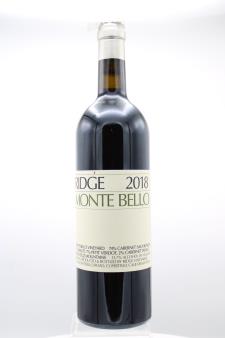Ridge Vineyards Monte Bello 2018