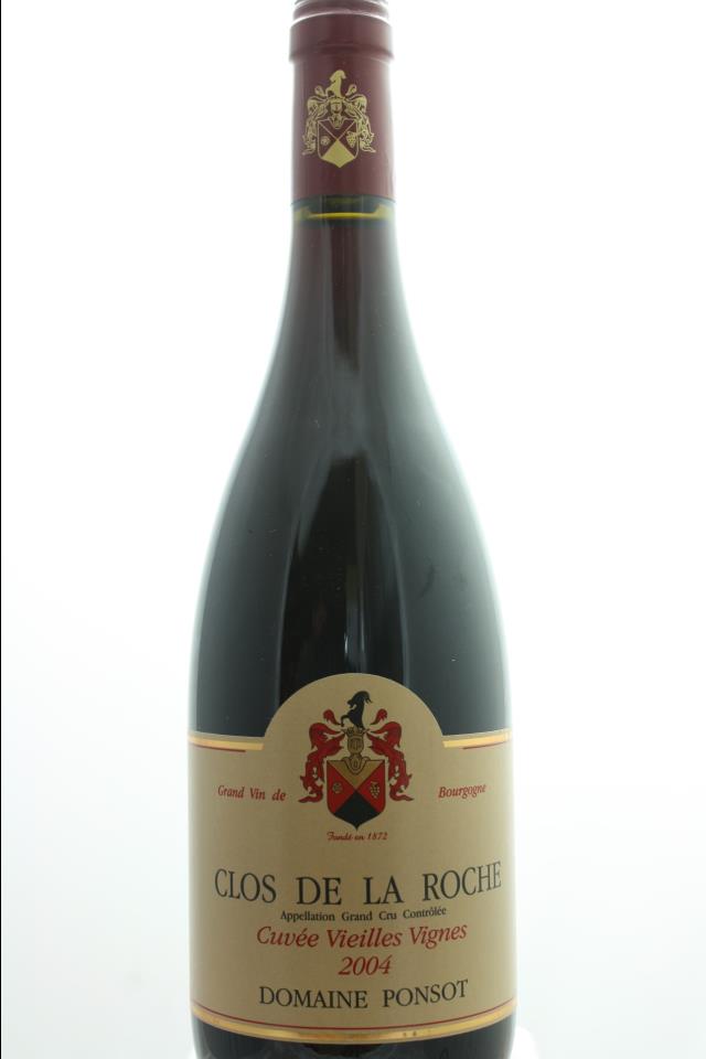Domaine Ponsot Clos de la Roche Cuvée Vieilles Vignes 2004
