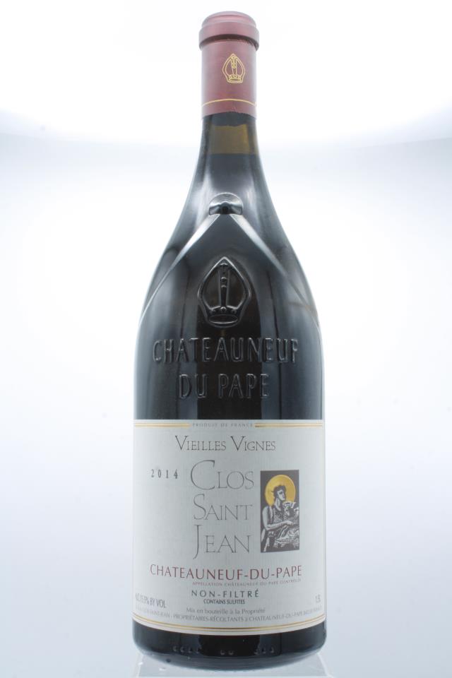 Clos Saint-Jean Châteauneuf-du-Pape Vieilles Vignes 2014
