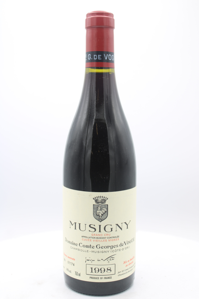 Domaine Comte Georges de Vogüé Musigny Cuvée Vieilles Vignes 1998