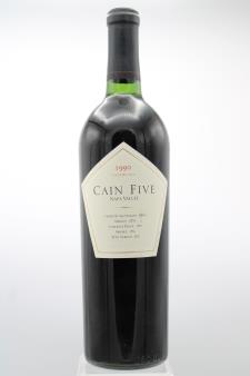 Cain Vineyard Proprietary Red Cain Five 1990