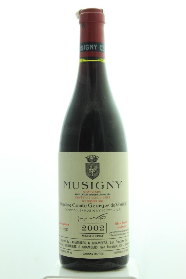 Comte Georges de Vogüé Musigny Cuvée Vieilles Vignes 2002