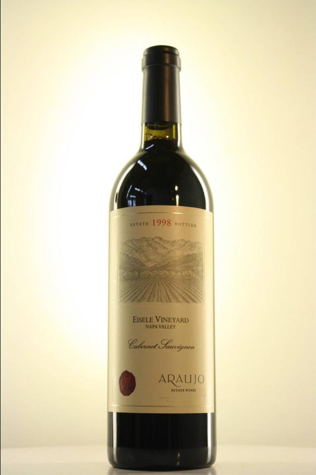 Araujo Estate Cabernet Sauvignon Eisele Vineyard 1998