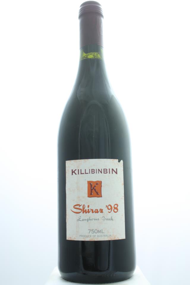 Killibinbin Shiraz 1998