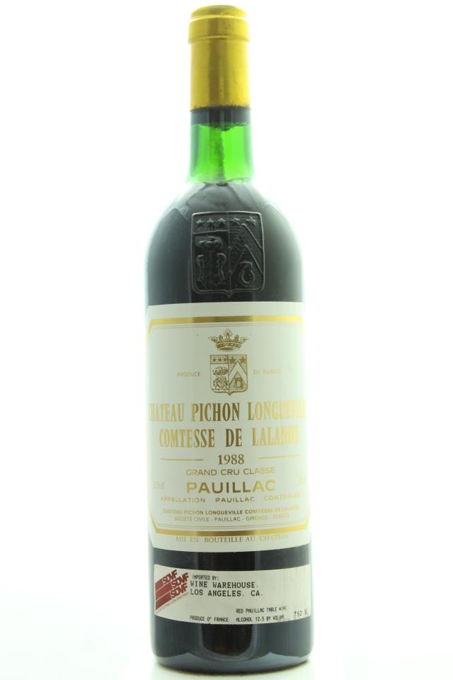 Pichon-Longueville Comtesse de Lalande 1988