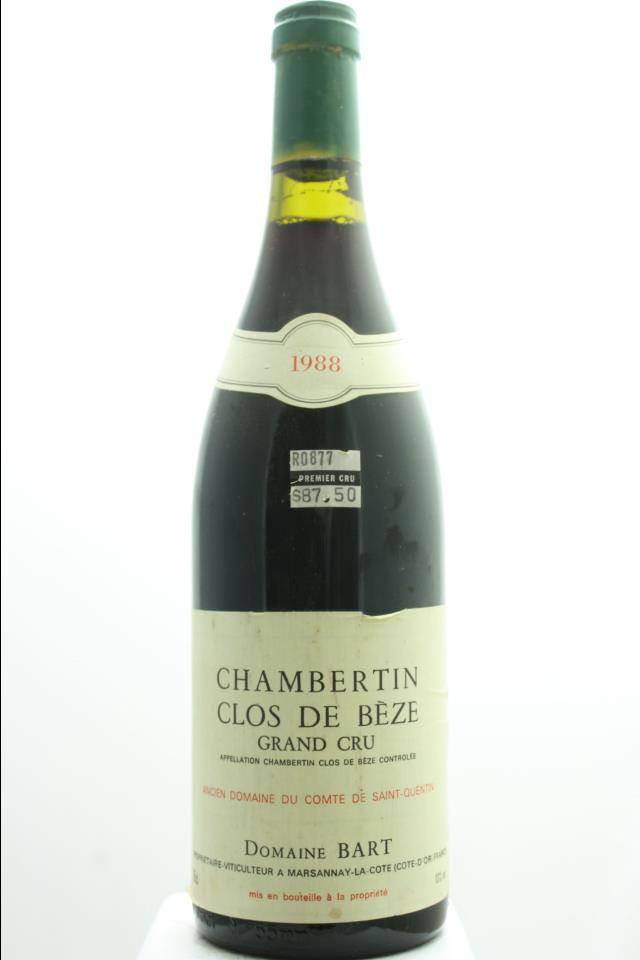 André Bart Chambertin-Clos de Bèze 1988
