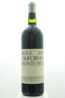 Ridge Vineyards Proprietary Red Monte Bello 2006