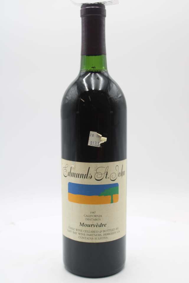 Edmunds St. John Mourvedre 1987