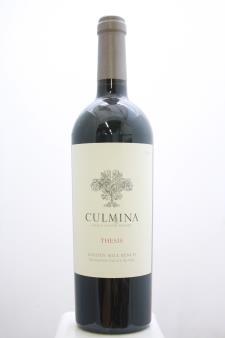 Culmina Family Estate Proprietary Red Golden Mile Bench Thesis 2013