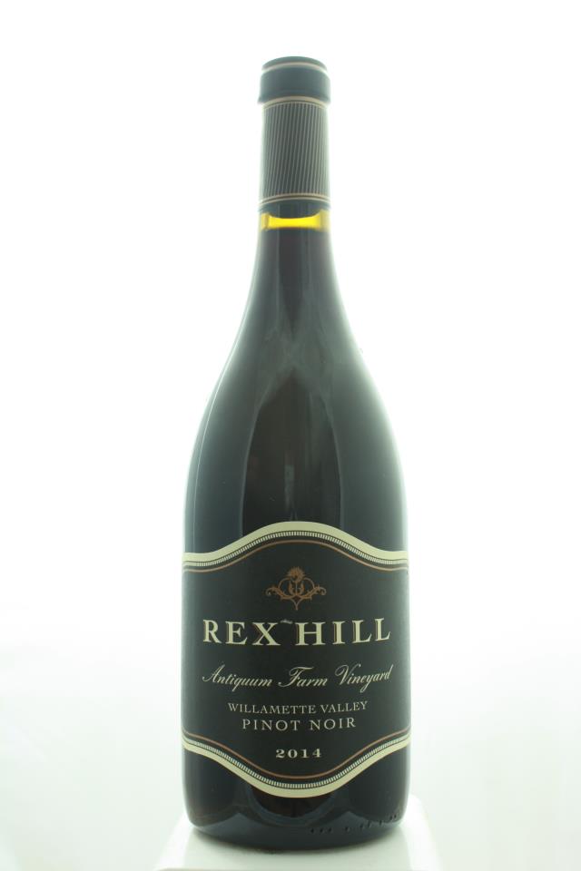 Rex Hill Pinot Noir Antiquum Farm Vineyard 2014
