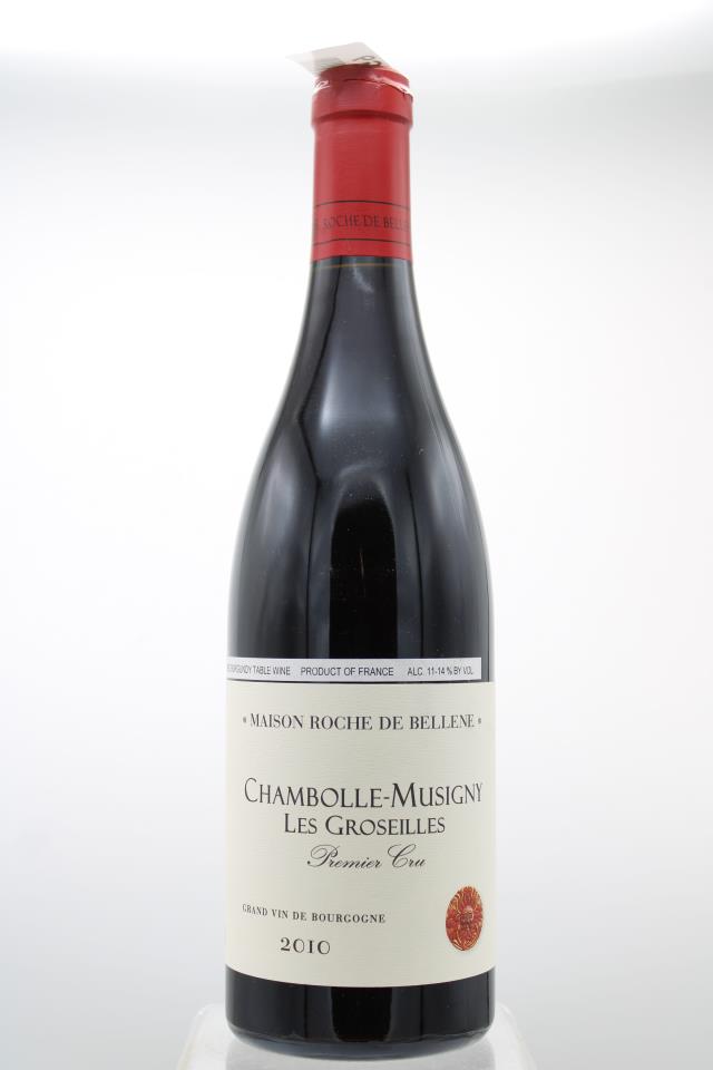 Roche de Bellene Chambolle Musigny Les Groseilles 2010