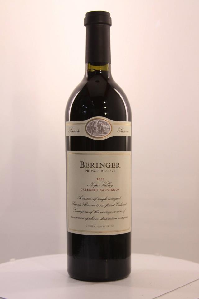 Beringer Vineyards Cabernet Sauvignon Private Reserve 2002