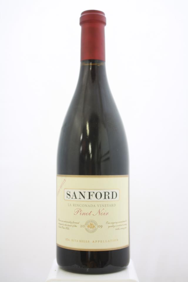 Sanford Estate Pinot Noir La Rinconada Vineyard 2009