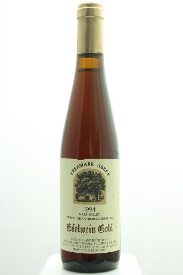Freemark Abbey Sweet Johannisberg Riesling Edelwein Gold 1994
