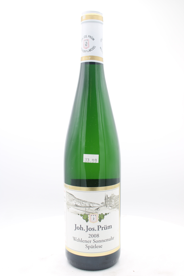 Joh .Jos. Prum Wehlener Sonnenuhr Riesling Spatlese #04 2008