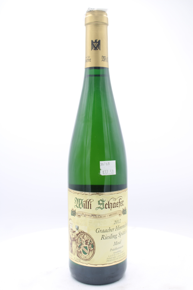 Willi Schaefer Graacher Himmelreich Riesling Spatlese #08 2012