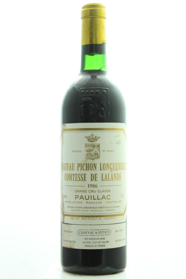 Pichon Lalande 1986