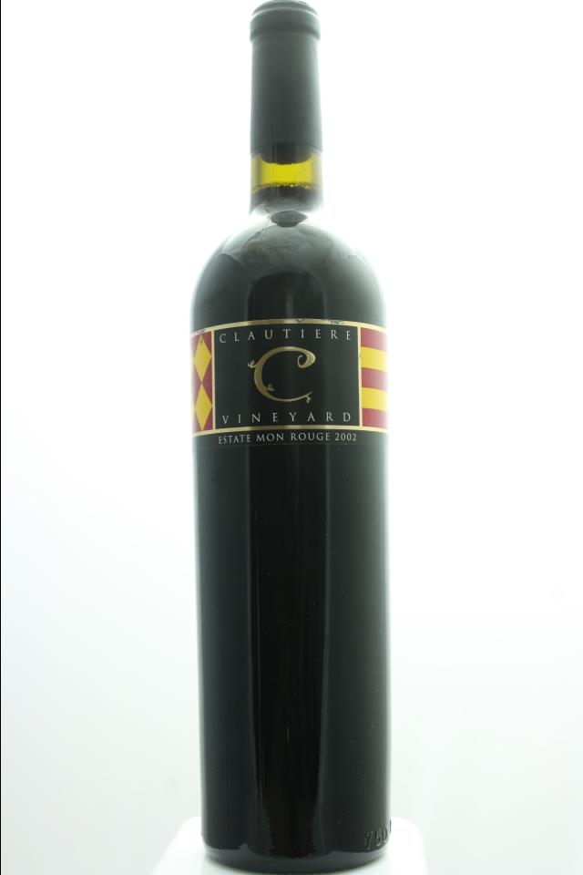 Clautière Vineyard Proprietary Red Estate Mon Rouge 2002