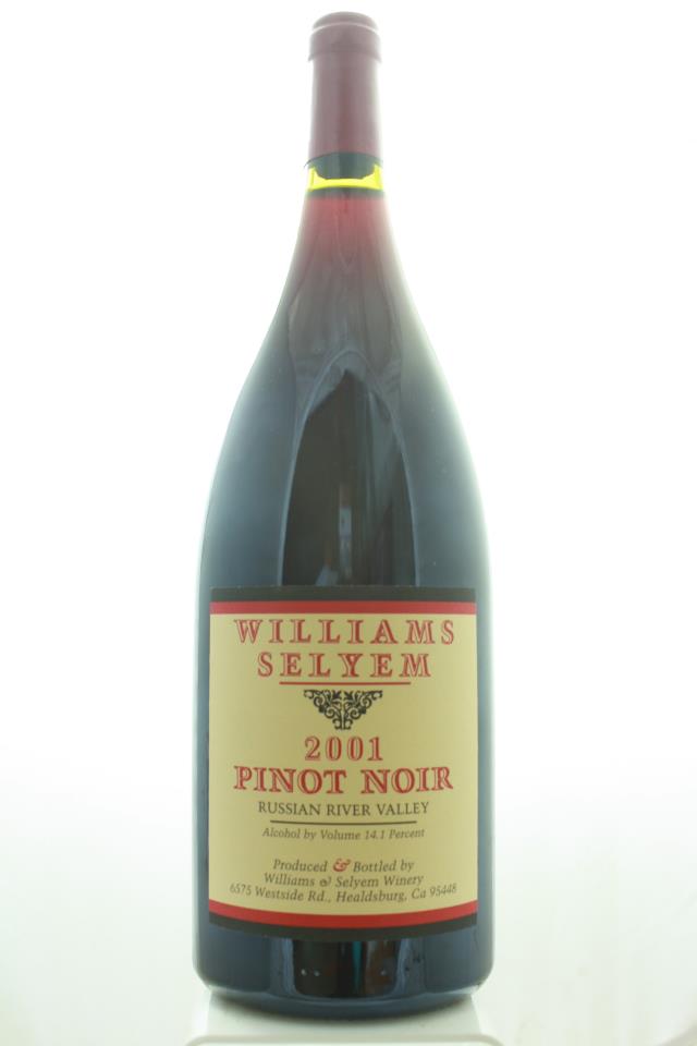 Williams Selyem Pinot Noir Russian River Valley 2001