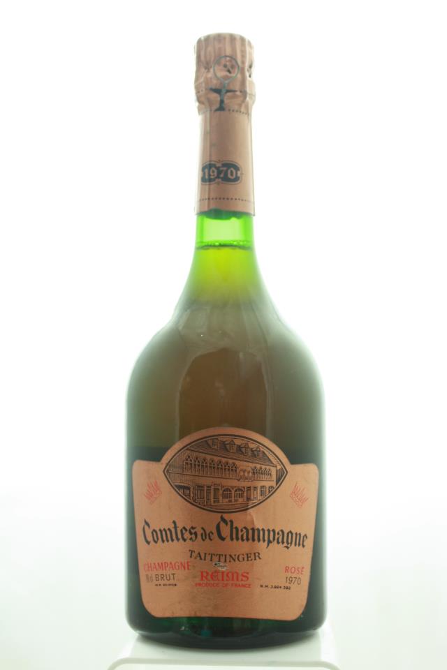 Taittinger Comtes de Champagne Rosé Brut 1970